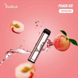 yuoto XXL 2500 puffs peach ice